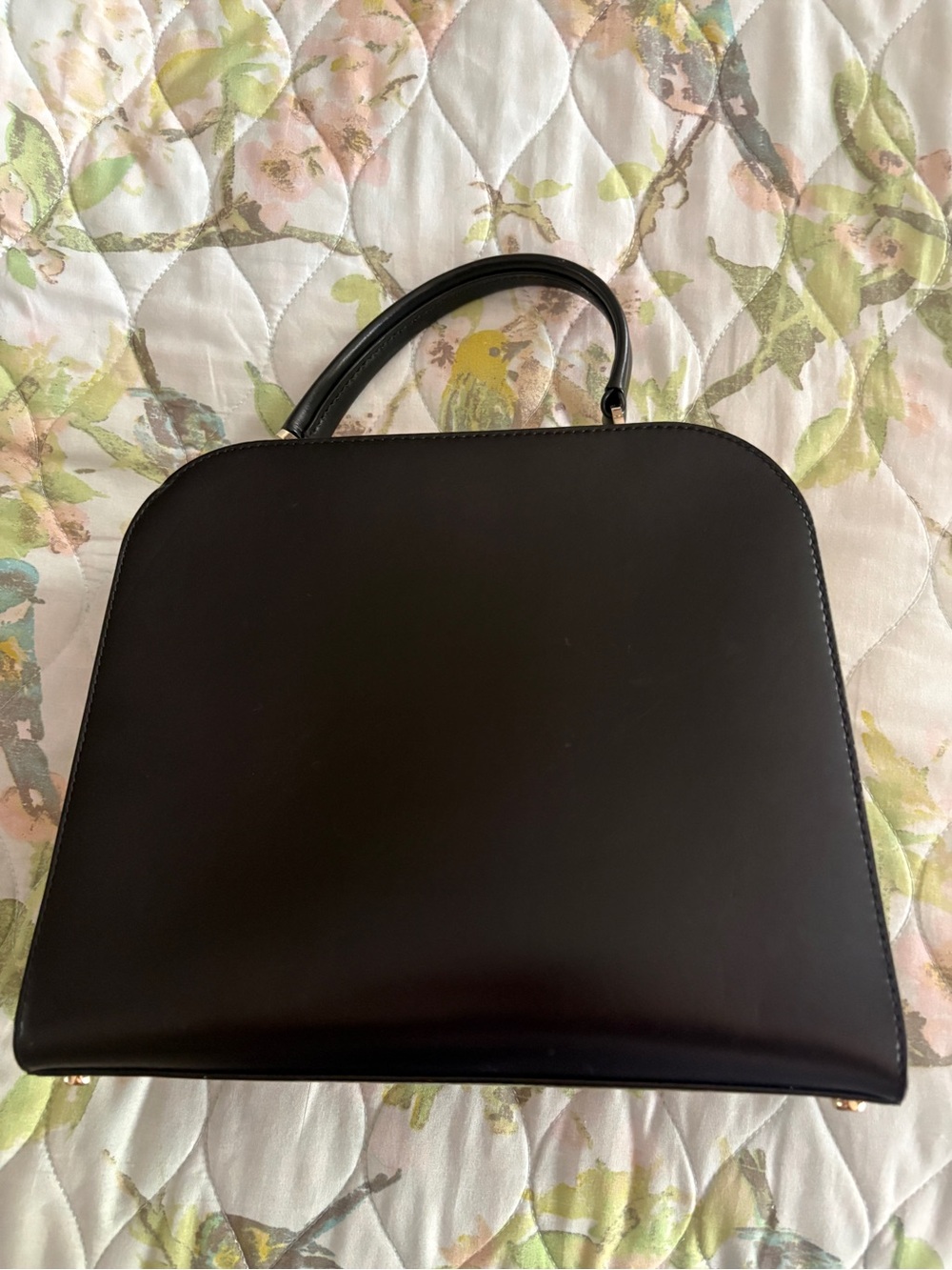 Rare Kate Spade Skyline Way Violina Black Glitter Grommet Satchel Holiday Glam - Picture 5 of 12